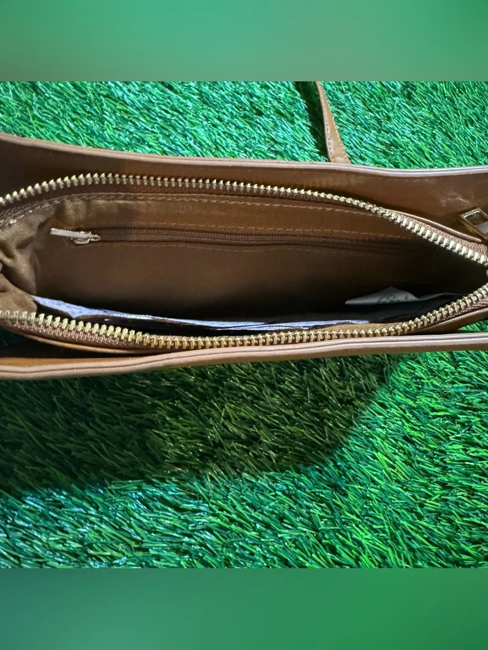 NWT Rubi Cotton On Beans Convertible Crossbody Bag Brown Chain Purse - See Note
